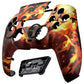 eXtremeRate LUNA Redesigned Replacement Front Shell with Touchpad Compatible with PS5 Controller BDM-010/020/030/040/050/060 - Blazing Magic