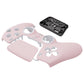 eXtremeRate LUNA Redesigned Replacement Front Shell with Touchpad Compatible with PS5 Controller BDM-010/020/030/040/050/060 - Cherry Blossoms Pink