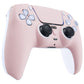 eXtremeRate LUNA Redesigned Replacement Front Shell with Touchpad Compatible with PS5 Controller BDM-010/020/030/040/050/060 - Cherry Blossoms Pink