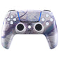 eXtremeRate LUNA Redesigned Replacement Front Shell with Touchpad Compatible with PS5 Controller BDM-010/020/030/040/050/060 - Crystal Dragon