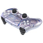 eXtremeRate LUNA Redesigned Replacement Front Shell with Touchpad Compatible with PS5 Controller BDM-010/020/030/040/050/060 - Crystal Dragon