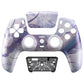 eXtremeRate LUNA Redesigned Replacement Front Shell with Touchpad Compatible with PS5 Controller BDM-010/020/030/040/050/060 - Crystal Dragon