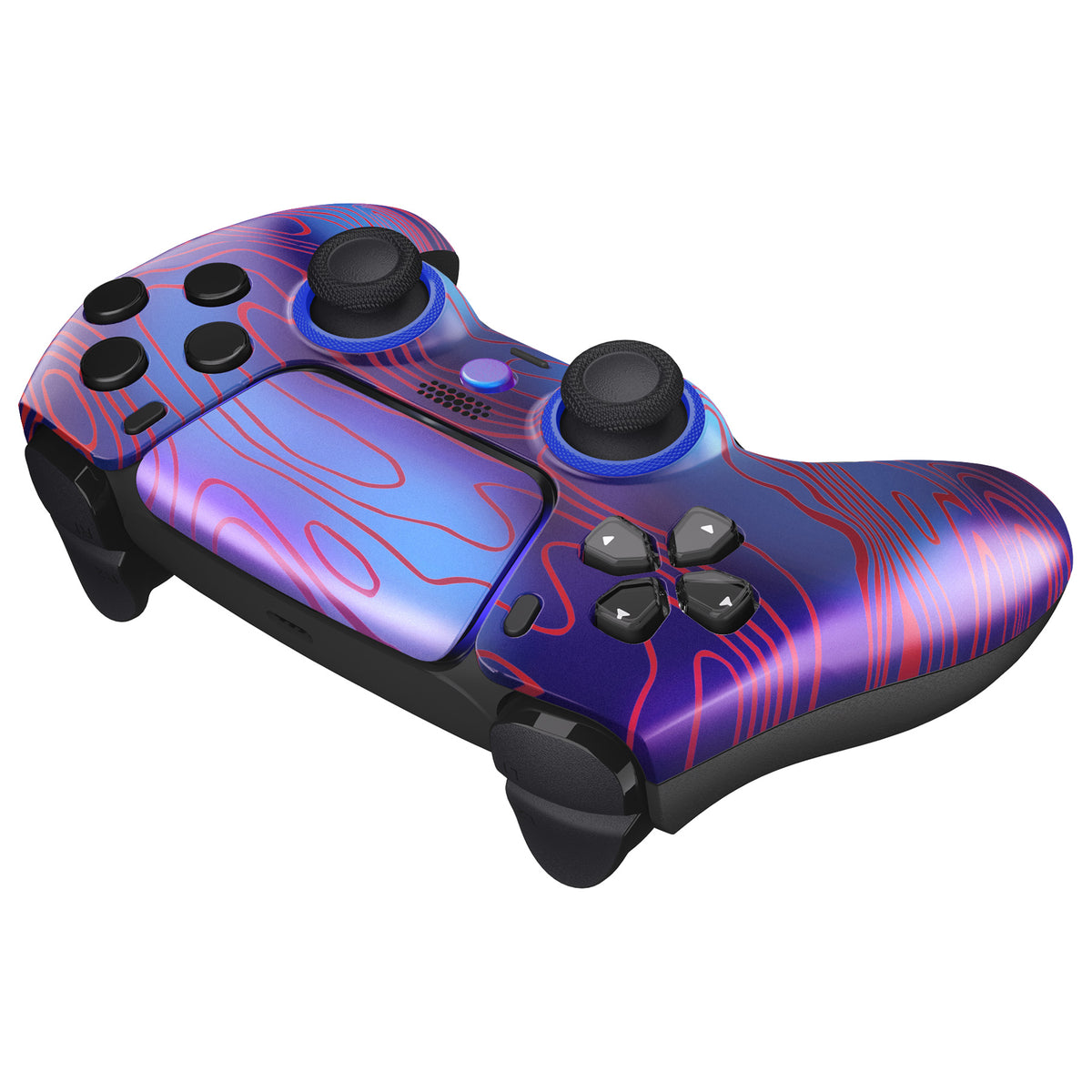 eXtremeRate LUNA Redesigned Replacement Front Shell with Touchpad Compatible with PS5 Controller BDM-010/020/030/040/050/060 - Damascuscamo