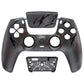 eXtremeRate LUNA Redesigned Replacement Front Shell with Touchpad Compatible with PS5 Controller BDM-010/020/030/040/050 - Blood Mist