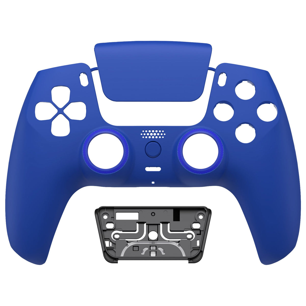 eXtremeRate LUNA Redesigned Replacement Front Shell with Touchpad Compatible with PS5 Controller BDM-010/020/030/040/050 - Blue eXtremeRate