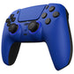 eXtremeRate LUNA Redesigned Replacement Front Shell with Touchpad Compatible with PS5 Controller BDM-010/020/030/040/050 - Blue eXtremeRate