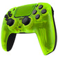 eXtremeRate LUNA Redesigned Replacement Front Shell with Touchpad Compatible with PS5 Controller BDM-010/020/030/040/050 - Clear Lime Green eXtremeRate