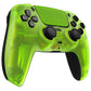 eXtremeRate LUNA Redesigned Replacement Front Shell with Touchpad Compatible with PS5 Controller BDM-010/020/030/040/050 - Clear Lime Green eXtremeRate