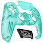 eXtremeRate LUNA Redesigned Replacement Front Shell with Touchpad Compatible with PS5 Controller BDM-010/020/030/040/050 - Emerald Green eXtremeRate