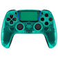 eXtremeRate LUNA Redesigned Replacement Front Shell with Touchpad Compatible with PS5 Controller BDM-010/020/030/040/050 - Emerald Green eXtremeRate