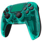 eXtremeRate LUNA Redesigned Replacement Front Shell with Touchpad Compatible with PS5 Controller BDM-010/020/030/040/050 - Emerald Green eXtremeRate