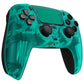 eXtremeRate LUNA Redesigned Replacement Front Shell with Touchpad Compatible with PS5 Controller BDM-010/020/030/040/050 - Emerald Green eXtremeRate