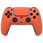 eXtremeRate LUNA Redesigned Replacement Front Shell with Touchpad Compatible with PS5 Controller BDM-010/020/030/040/050/060 - Orange
