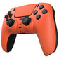 eXtremeRate LUNA Redesigned Replacement Front Shell with Touchpad Compatible with PS5 Controller BDM-010/020/030/040/050/060 - Orange