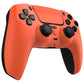 eXtremeRate LUNA Redesigned Replacement Front Shell with Touchpad Compatible with PS5 Controller BDM-010/020/030/040/050/060 - Orange