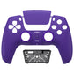 eXtremeRate LUNA Redesigned Replacement Front Shell with Touchpad Compatible with PS5 Controller BDM-010/020/030/040/050/060 - Purple