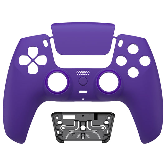 eXtremeRate LUNA Redesigned Replacement Front Shell with Touchpad Compatible with PS5 Controller BDM-010/020/030/040/050/060 - Purple