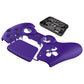 eXtremeRate LUNA Redesigned Replacement Front Shell with Touchpad Compatible with PS5 Controller BDM-010/020/030/040/050/060 - Purple