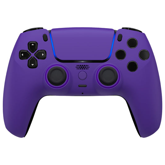 eXtremeRate LUNA Redesigned Replacement Front Shell with Touchpad Compatible with PS5 Controller BDM-010/020/030/040/050/060 - Purple