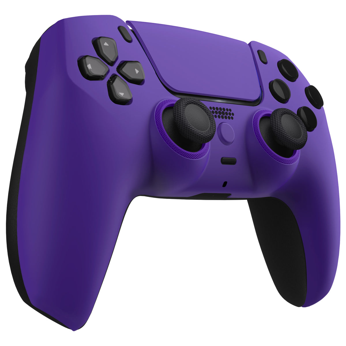eXtremeRate LUNA Redesigned Replacement Front Shell with Touchpad Compatible with PS5 Controller BDM-010/020/030/040/050/060 - Purple