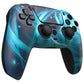 eXtremeRate LUNA Redesigned Replacement Front Shell with Touchpad Compatible with PS5 Controller BDM-010/020/030/040/050 - Aero Slash Magic