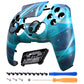 eXtremeRate LUNA Redesigned Replacement Front Shell with Touchpad Compatible with PS5 Controller BDM-010/020/030/040/050 - Aero Slash Magic