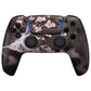 eXtremeRate LUNA Redesigned Replacement Front Shell with Touchpad Compatible with PS5 Controller BDM-010/020/030/040/050/060 - Blossom In The Darkness
