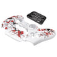 eXtremeRate LUNA Redesigned Replacement Front Shell with Touchpad Compatible with PS5 Controller BDM-010/020/030/040/050 - Winter Blossom