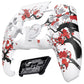 eXtremeRate LUNA Redesigned Replacement Front Shell with Touchpad Compatible with PS5 Controller BDM-010/020/030/040/050 - Winter Blossom