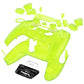 eXtremeRate LUNA Redesigned Replacement Full Set Shells with Buttons Compatible with PS5 Controller BDM-030/040/050 - Clear Lime Green