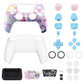 eXtremeRate LUNA Redesigned Replacement Full Set Shells with Buttons Compatible with PS5 Controller BDM-030/040/050 - MeWoow