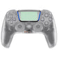 eXtremeRate LUNA Redesigned Replacement Full Set Shells with Buttons Compatible with PS5 Controller BDM-030/040/050 - Glow in Dark - Green eXtremeRate