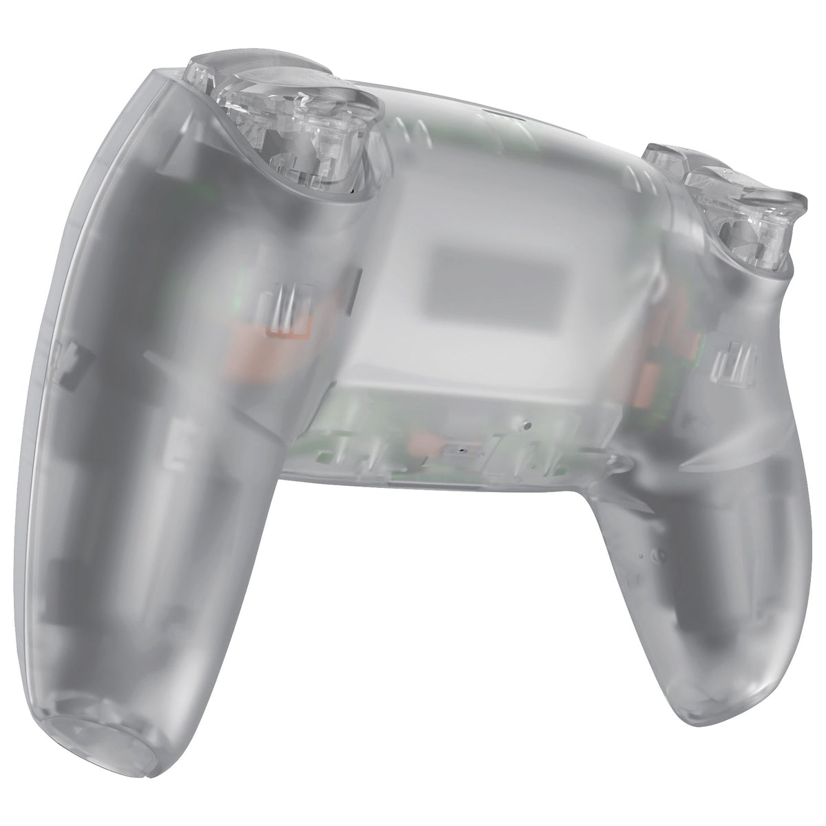 eXtremeRate LUNA Redesigned Replacement Full Set Shells with Buttons Compatible with PS5 Controller BDM-030/040/050 - Glow in Dark - Green eXtremeRate