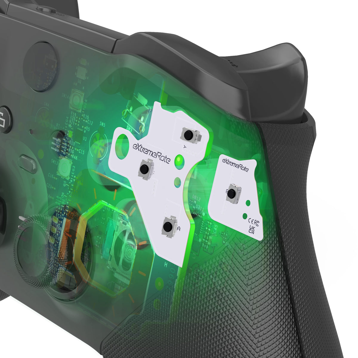 eXtremeRate Light Version - ABXY Clicky Kit for Xbox Elite Series 2 & Elite 2 Core Controller (Model 1797)