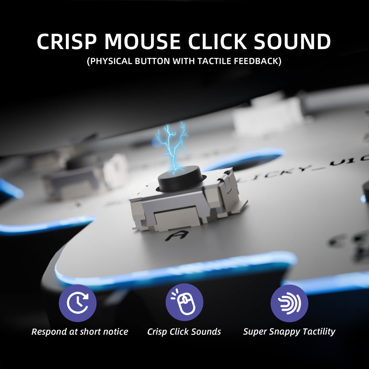 eXtremeRate Light Version Face Clicky Kit for Steam Deck LCD