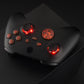 eXtremeRate Multi-Colors Luminated Buttons DTF V2 LED Kit for Xbox Series X & S Controller - Wood Grain