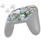 eXtremeRate Octagonal Gated Sticks Design Faceplate Shell with ThumbsGear Thumbsticks for Nintendo Switch 2 Pro Controller - Hot Spring Kitties