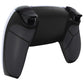 eXtremeRate Performance Grip Replacement Back Housing Bottom Shell for PS5 Controller BDM-010/020/030/040/050/060 - Rubberized Black
