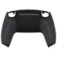 eXtremeRate Performance Grip Replacement Back Housing Bottom Shell for PS5 Controller BDM-010/020/030/040/050/060 - Rubberized Black