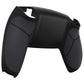 eXtremeRate Performance Grip Replacement Back Housing Bottom Shell for PS5 Controller BDM-010/020/030/040/050/060 - Rubberized Black