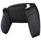 eXtremeRate Performance Grip Replacement Back Housing Bottom Shell for PS5 Controller BDM-010/020/030/040/050/060 - Rubberized Black