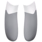 eXtremeRate Performance Non-Slip Texture Rubberized Grips Replacement Back Panels for Xbox Series X & S Controller - Rubberized White & Gray eXtremeRate