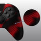 eXtremeRate PlayVital Protective Anti-Slip Silicone Case with Thumb Grips Caps for Xbox One Elite Series 2 & Elite 2 Core Controller - Black & Red