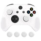 eXtremeRate PlayVital Protective Anti-Slip Silicone Case with Thumb Grips Caps for Xbox One X & S Controller - White eXtremeRate