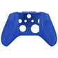 eXtremeRate Protective Anti-Slip Silicone Case with Thumb Grips Caps for Xbox One X & S Controller - Blue eXtremeRate