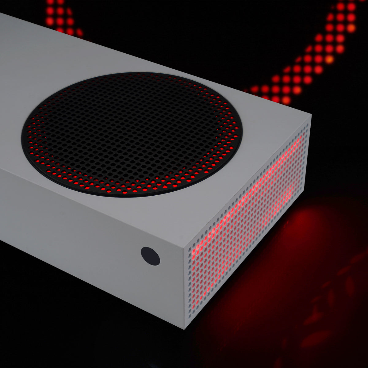 eXtremeRate RGB LED Light Strip Kit for Xbox Series S Console with IR Remote - 7 Colors 39 Effects