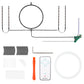 eXtremeRate RGB LED Light Strip Kit for Xbox Series S Console with IR Remote - 7 Colors 39 Effects