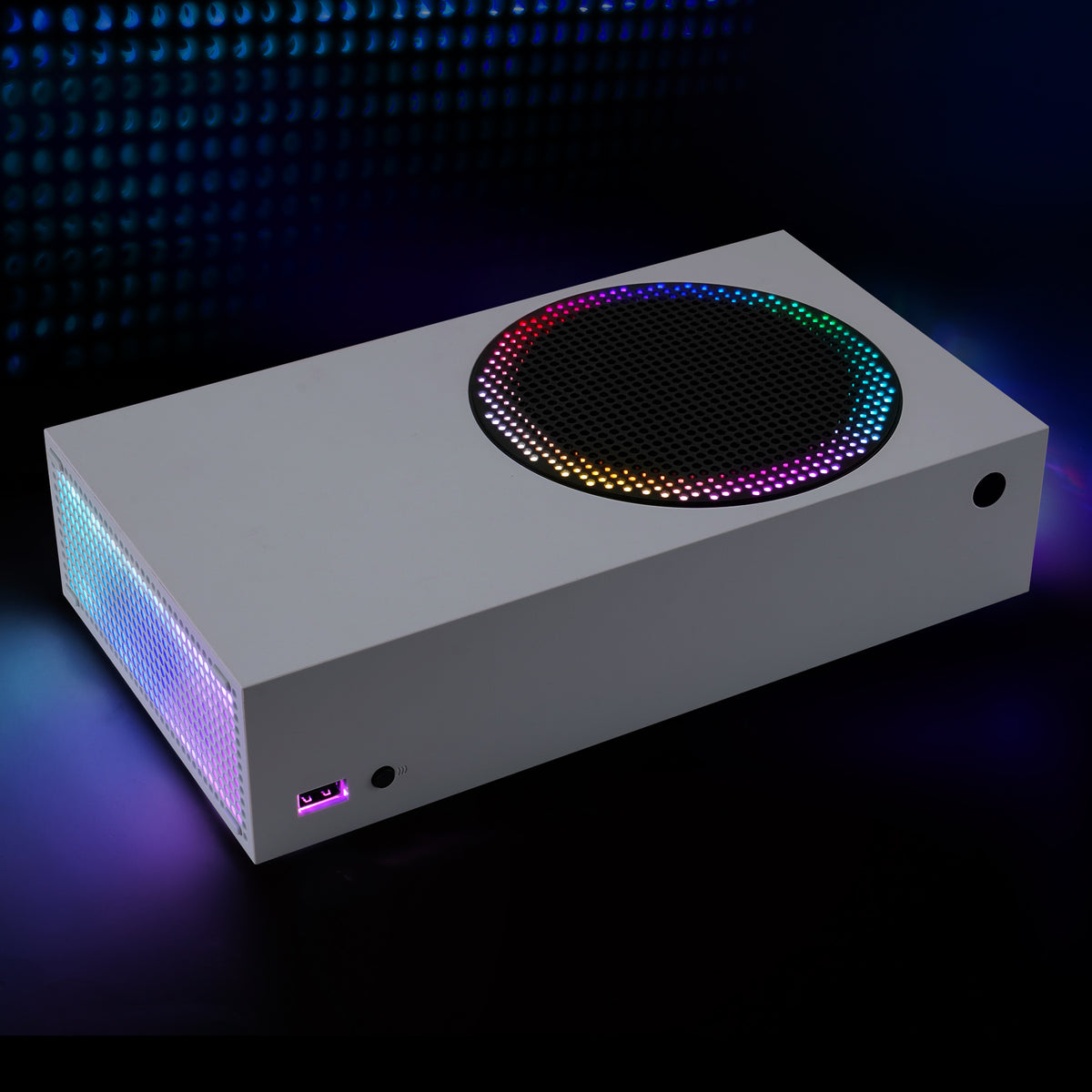 eXtremeRate RGB LED Light Strip Kit for Xbox Series S Console with IR Remote - 7 Colors 39 Effects