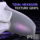 eXtremeRate RISE4 Plus MAX Back Paddles Kit with Clicky Trigger Stops & Rubberized Grip for PS5 Controller BDM-030/040/050/060 - White Gray