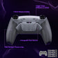 eXtremeRate RISE4 Plus MAX Back Paddles Kit with Clicky Trigger Stops & Rubberized Grip for PS5 Controller BDM-030/040/050/060 - New Hope Gray & Classic Gray